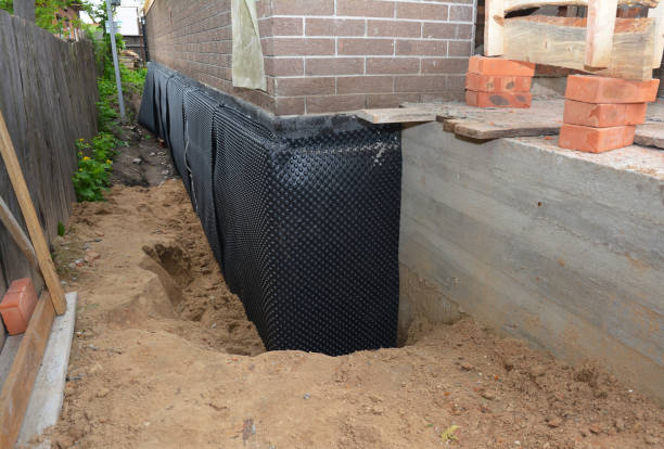 Happy homeowners after waterproofing job in California